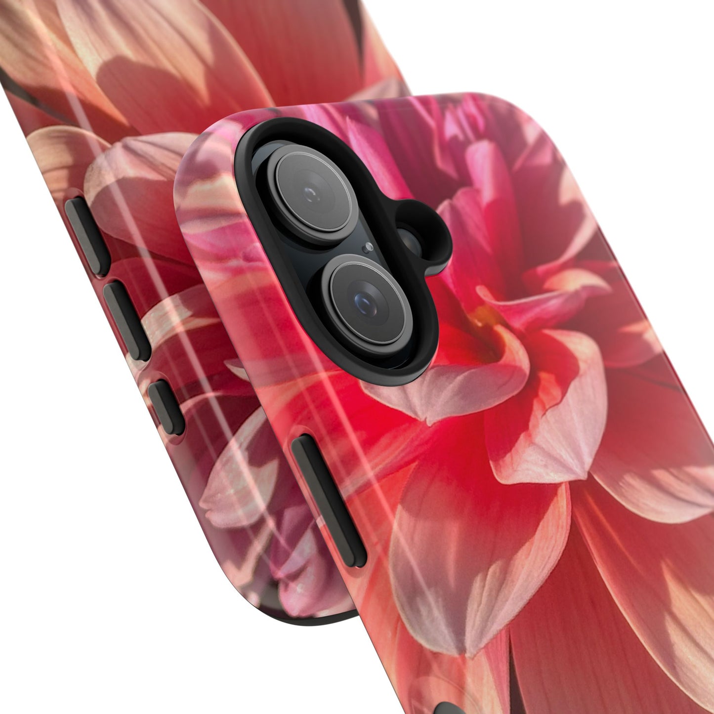 Flower Phone Case, Tough Phone Cases for Nature Lovers, Floral Phone Cover, Echinacea Floral Design, Gift for Plant Lovers