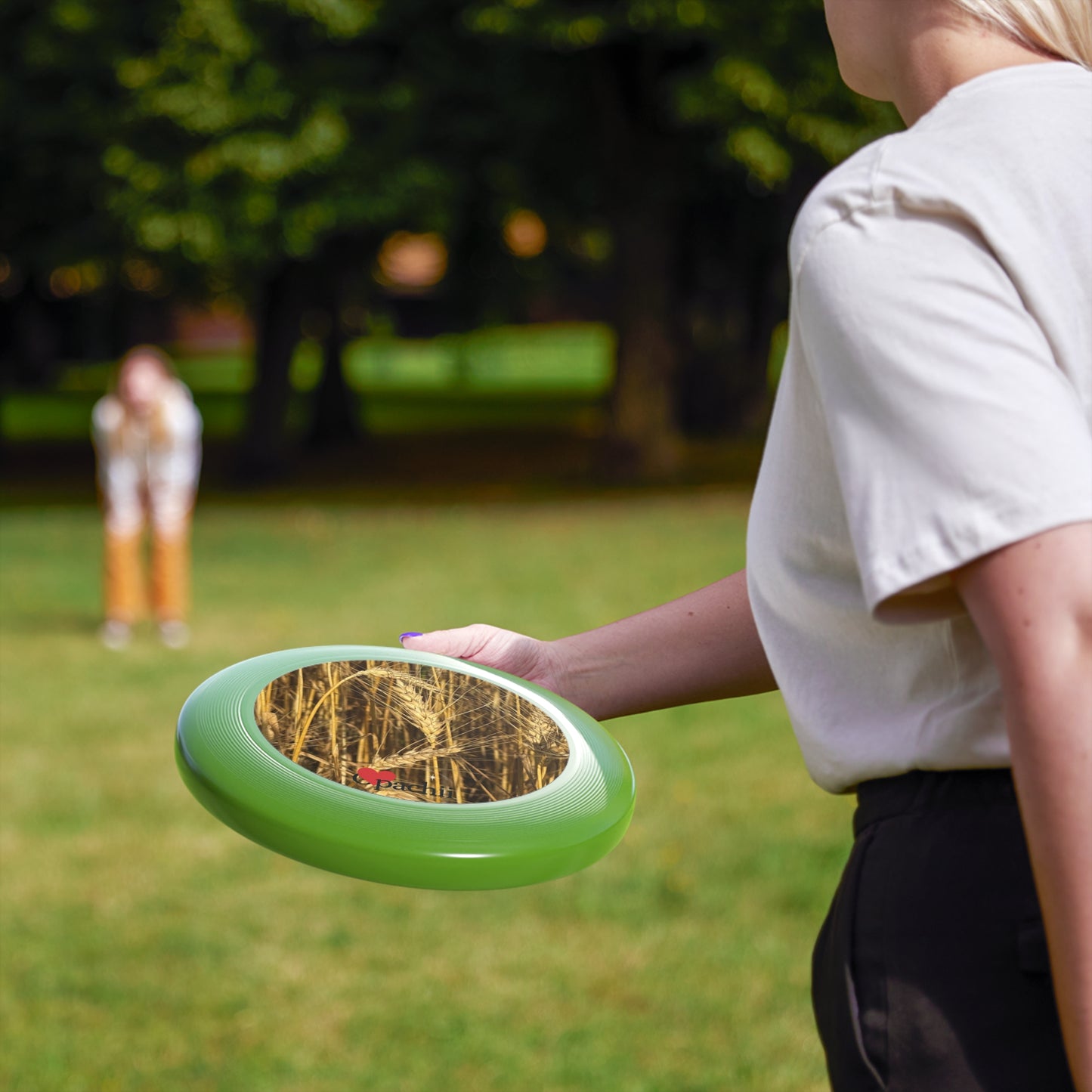 Floral Frisbee with Nature Design - Perfect for Outdoor Fun, Gifts for Friends, Summer Activities, Garden Parties, Recreational Play