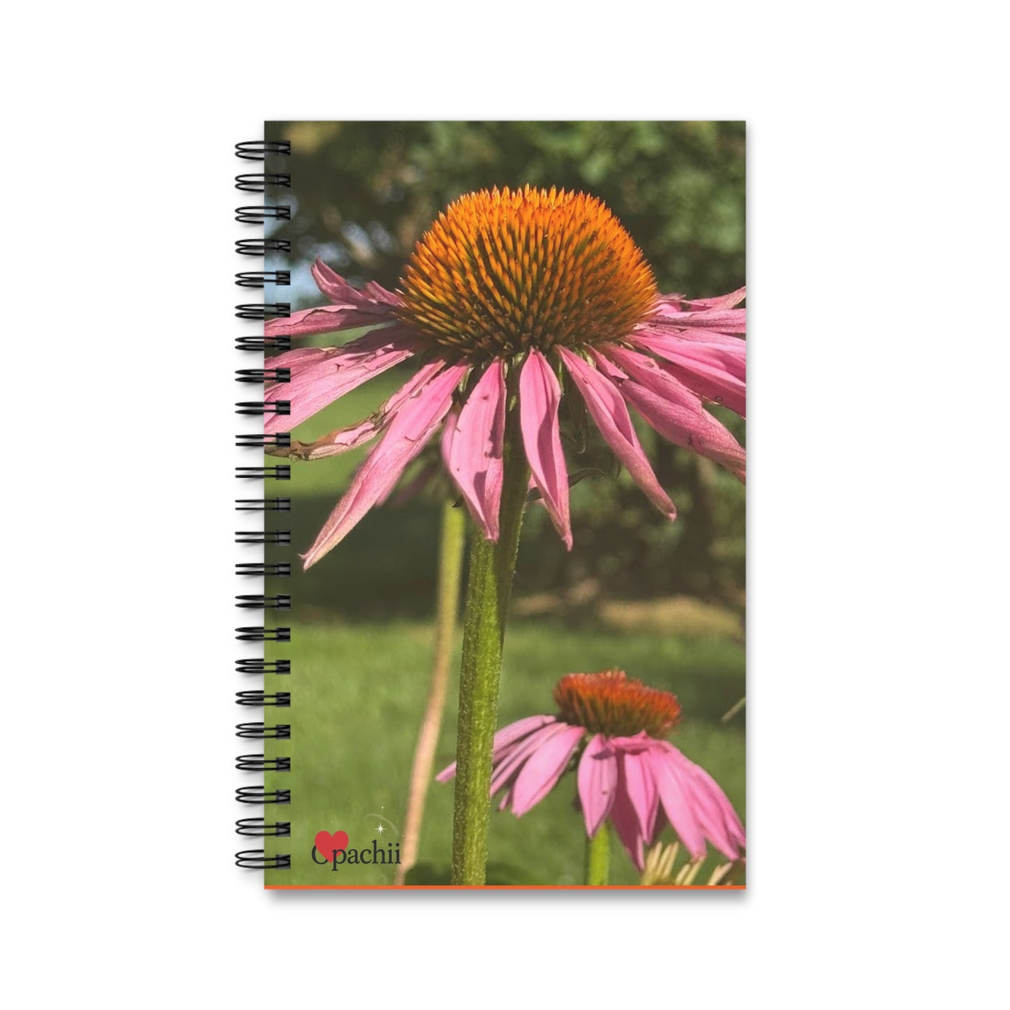 Floral Spiral Journal | Nature-Inspired Notebook for Creative Writing, Floral Gifts, Journaling, Eco-Friendly Stationery, Art Lovers