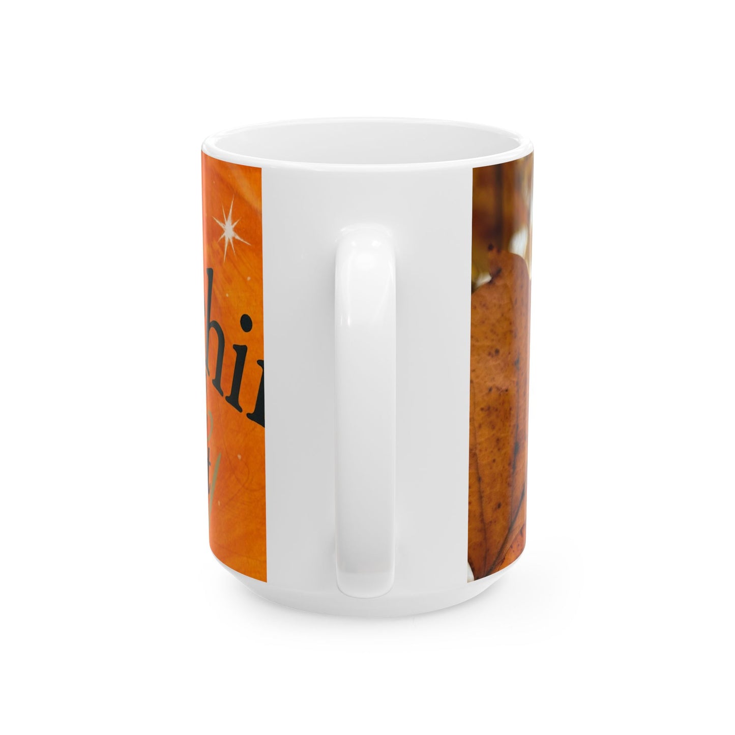 šGolden Pause Ceramic Mug