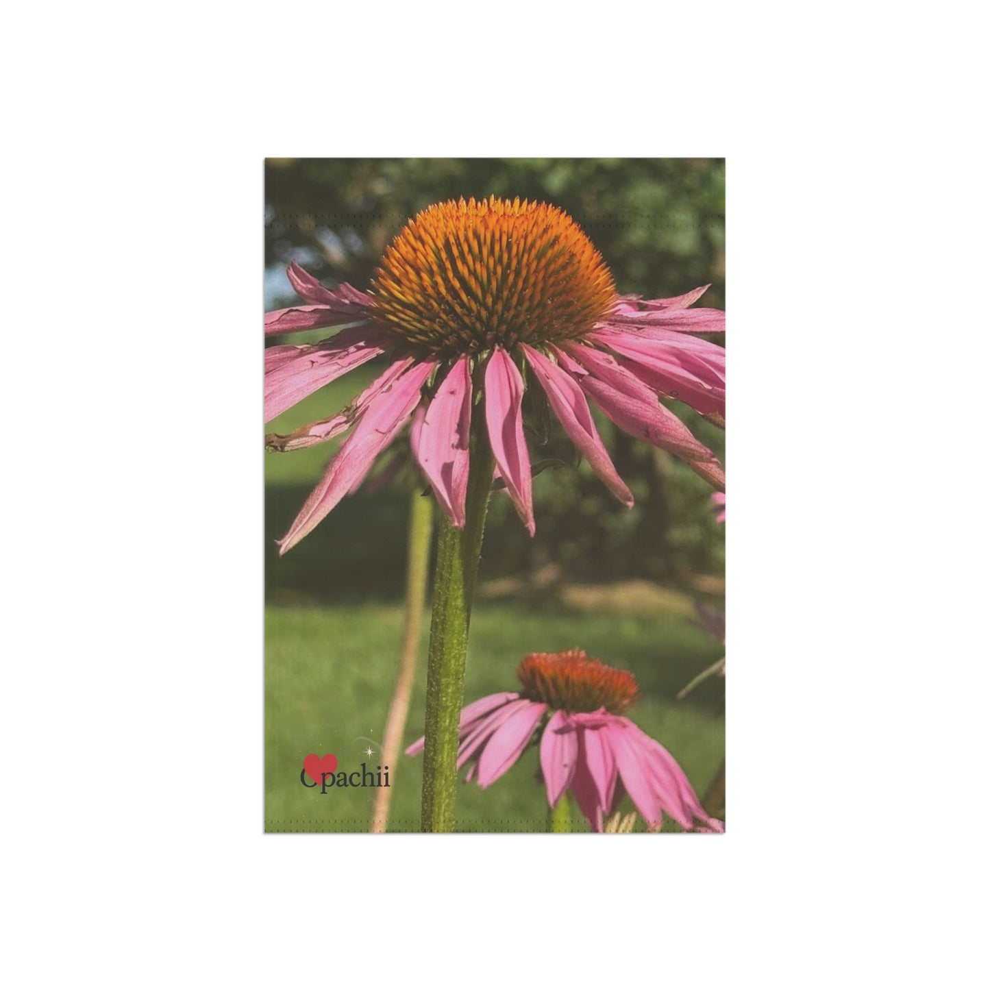 Garden Floral Banner, Outdoor Decorative Flag, Spring House Decor, Unique Garden Sign for Events, Flower Enthusiast Gift