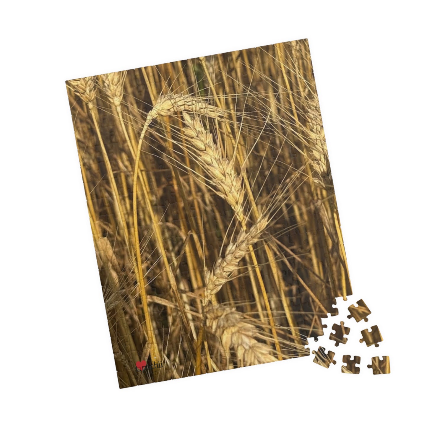 Wheat Field Puzzle - Nature Scene for Relaxation and Family Fun