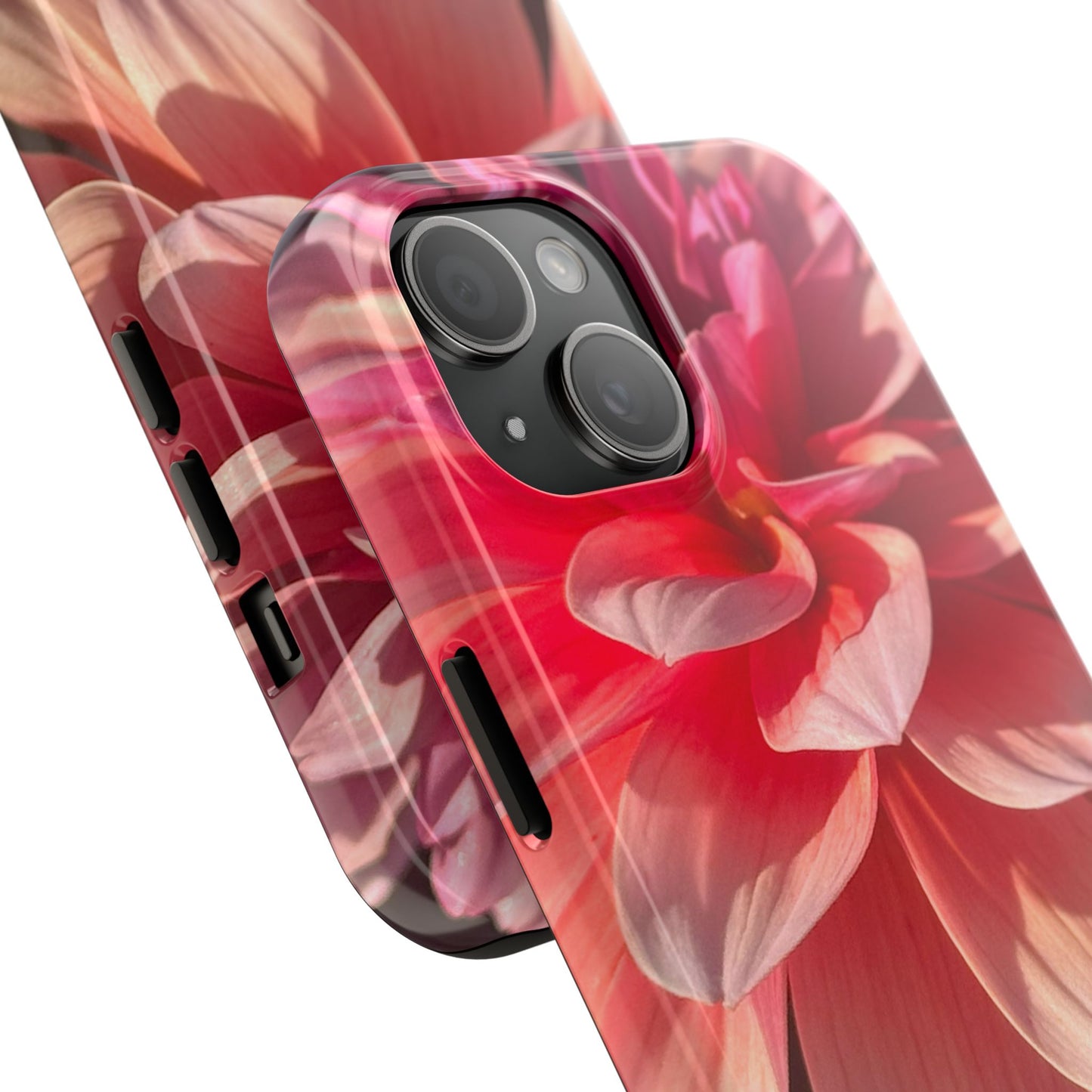 Flower Phone Case, Tough Phone Cases for Nature Lovers, Floral Phone Cover, Echinacea Floral Design, Gift for Plant Lovers