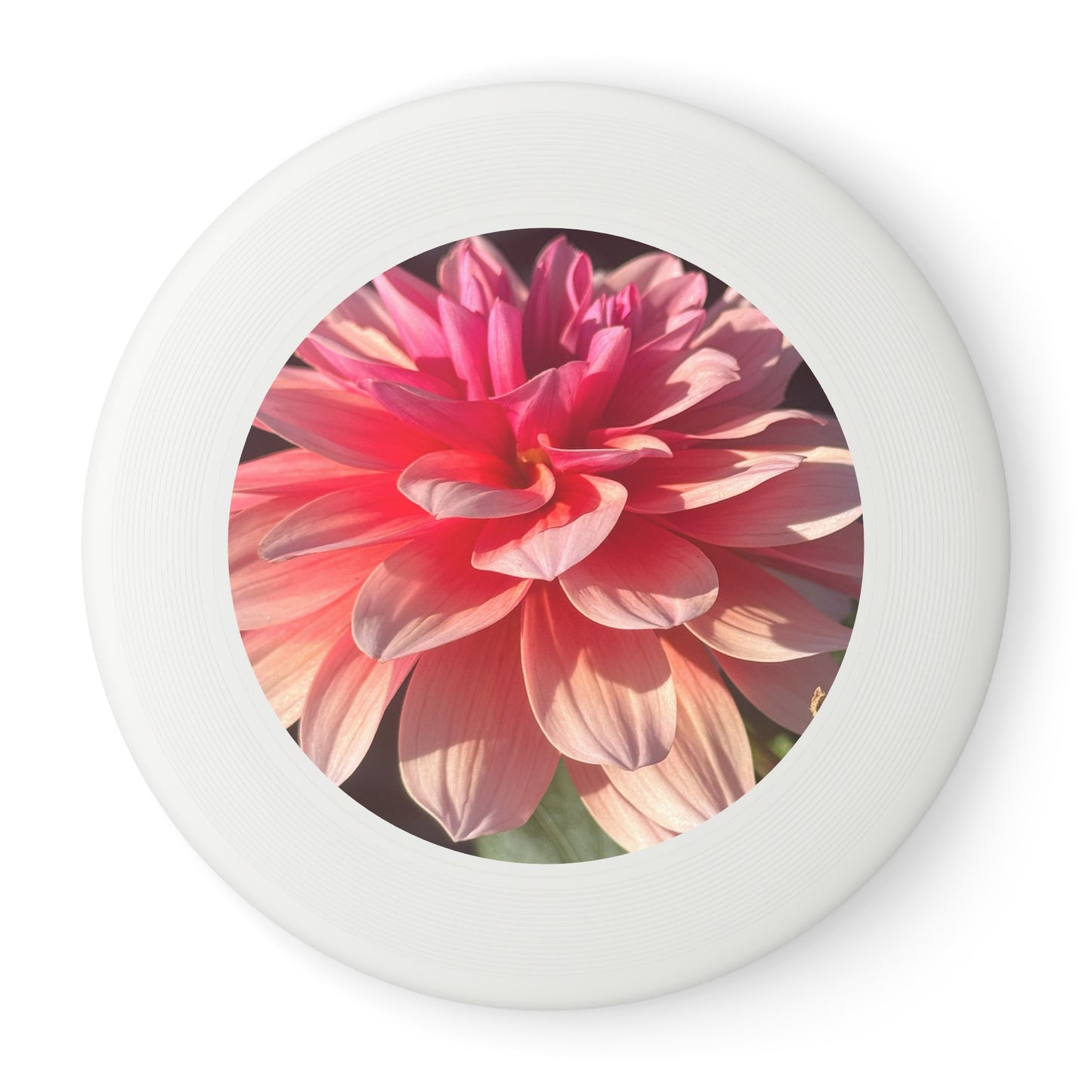 Floral Frisbee with Nature Design - Perfect for Outdoor Fun, Gifts for Friends, Summer Activities, Garden Parties, Recreational Play