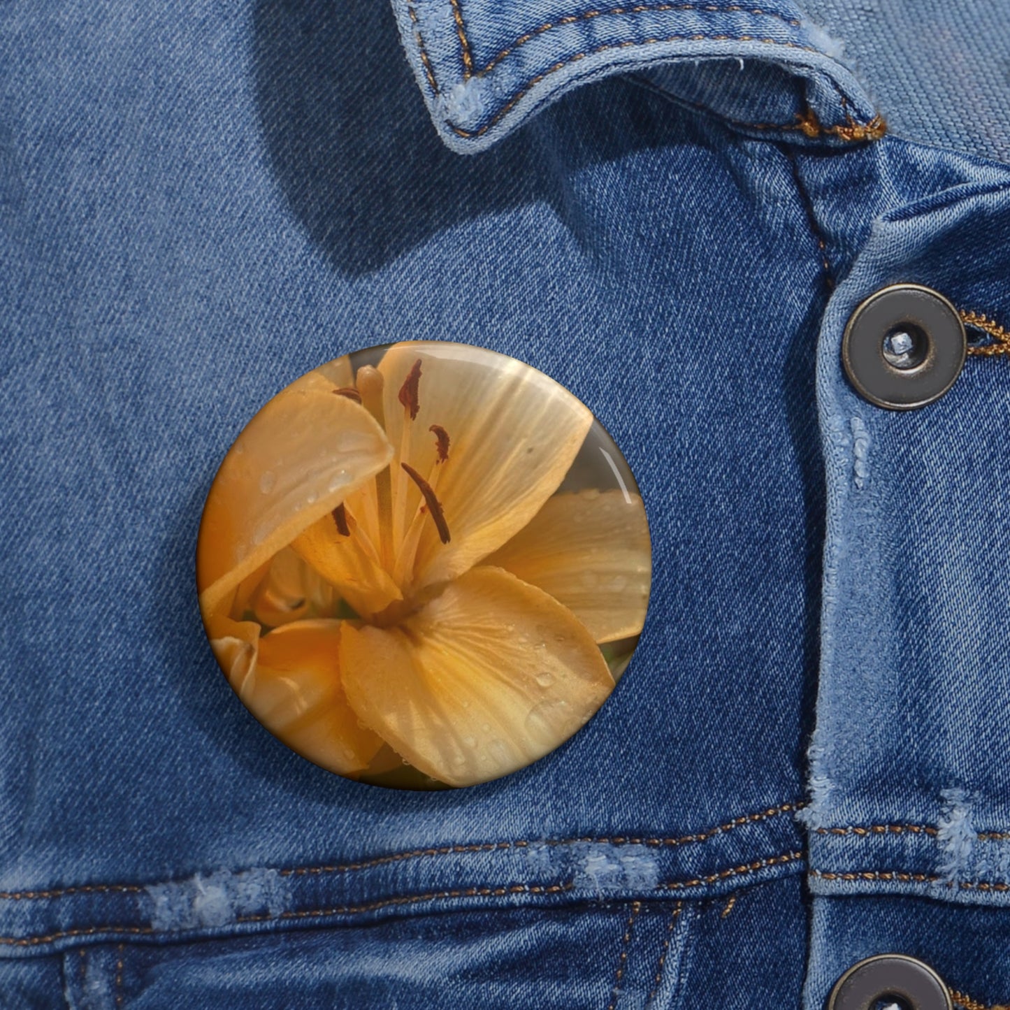 Floral Pin Buttons, Personalized Accessories, Cute Gifts, Fun Party Favors, Floral Art Pins, Unique Collectibles