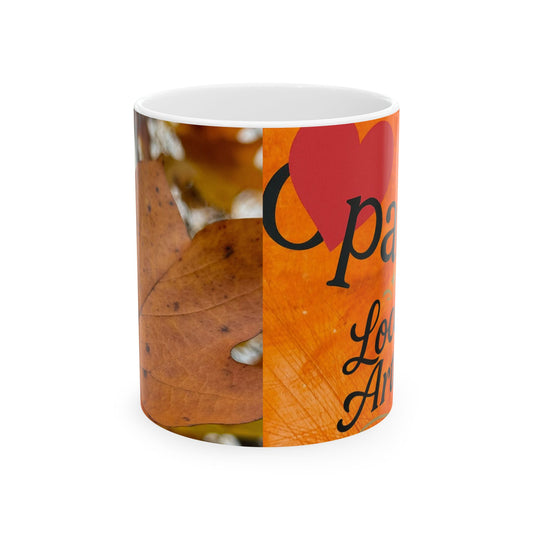 🍁Golden Pause Ceramic Mug