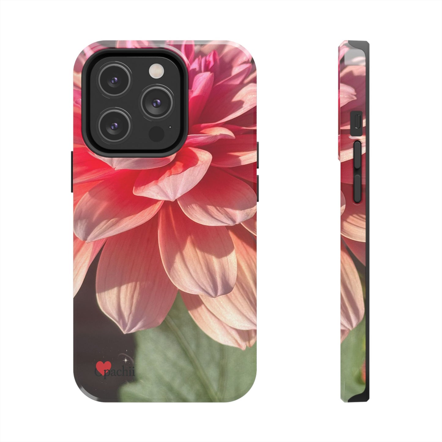 Flower Phone Case, Tough Phone Cases for Nature Lovers, Floral Phone Cover, Echinacea Floral Design, Gift for Plant Lovers