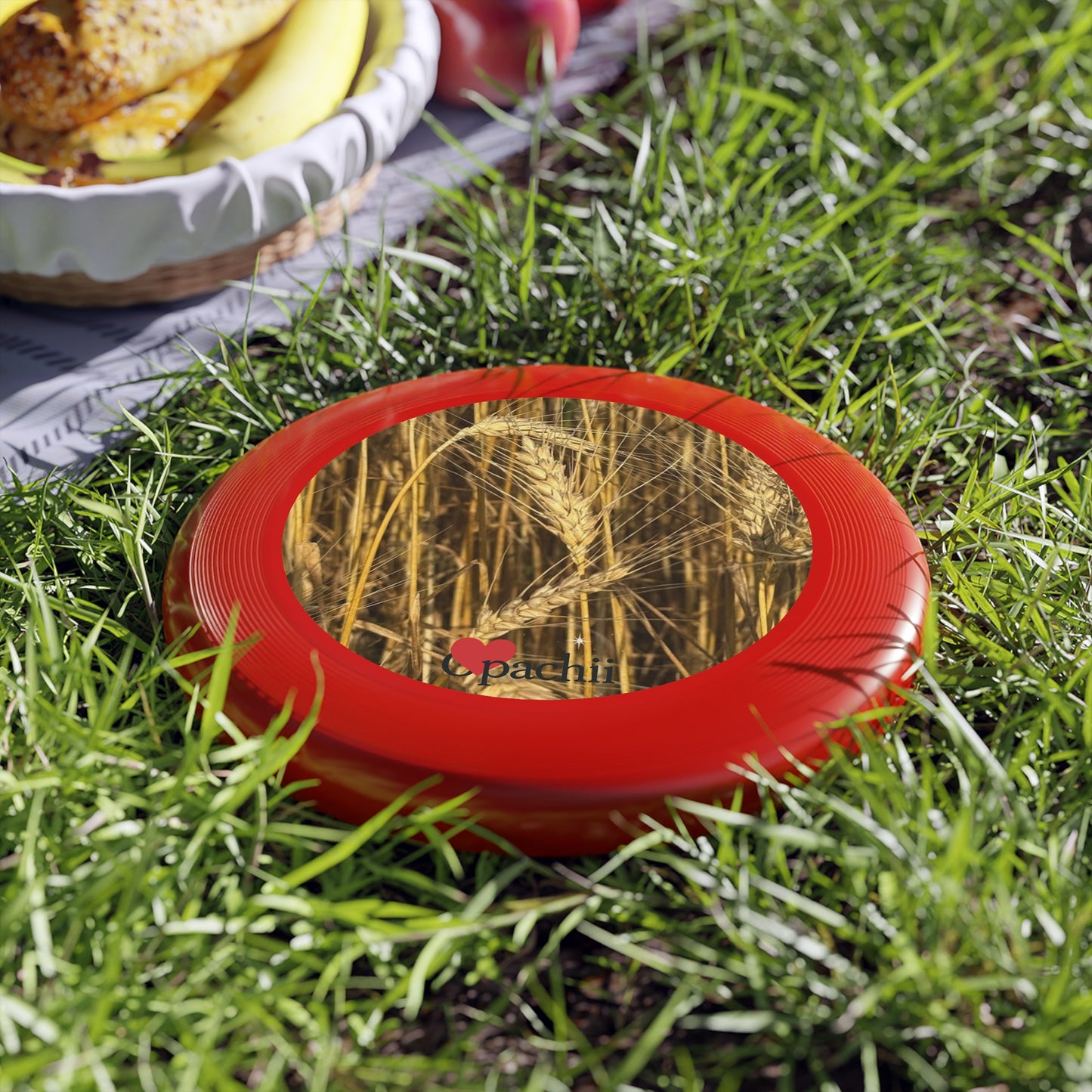 Floral Frisbee with Nature Design - Perfect for Outdoor Fun, Gifts for Friends, Summer Activities, Garden Parties, Recreational Play