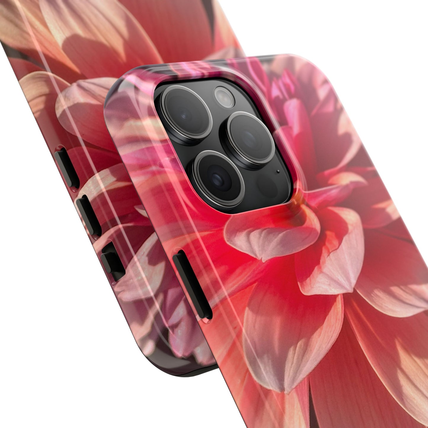 Flower Phone Case, Tough Phone Cases for Nature Lovers, Floral Phone Cover, Echinacea Floral Design, Gift for Plant Lovers