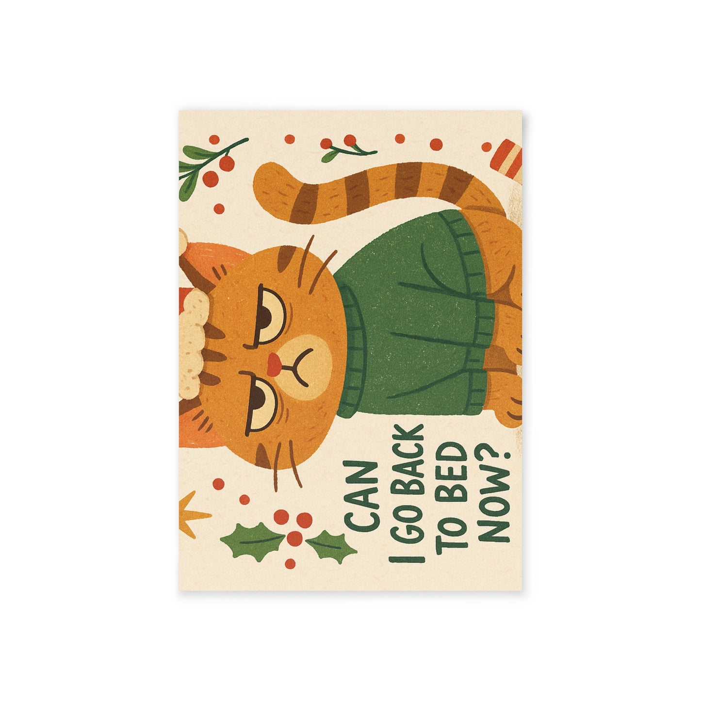 Holiday Cards: Not Today, Human