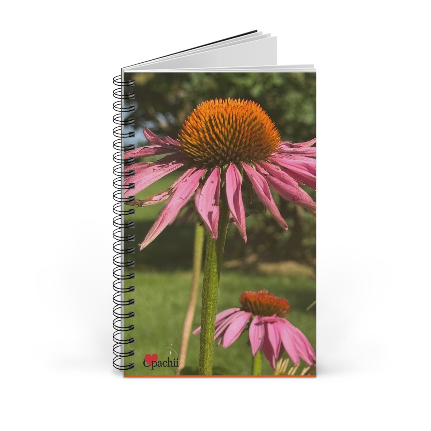 Floral Spiral Journal | Nature-Inspired Notebook for Creative Writing, Floral Gifts, Journaling, Eco-Friendly Stationery, Art Lovers