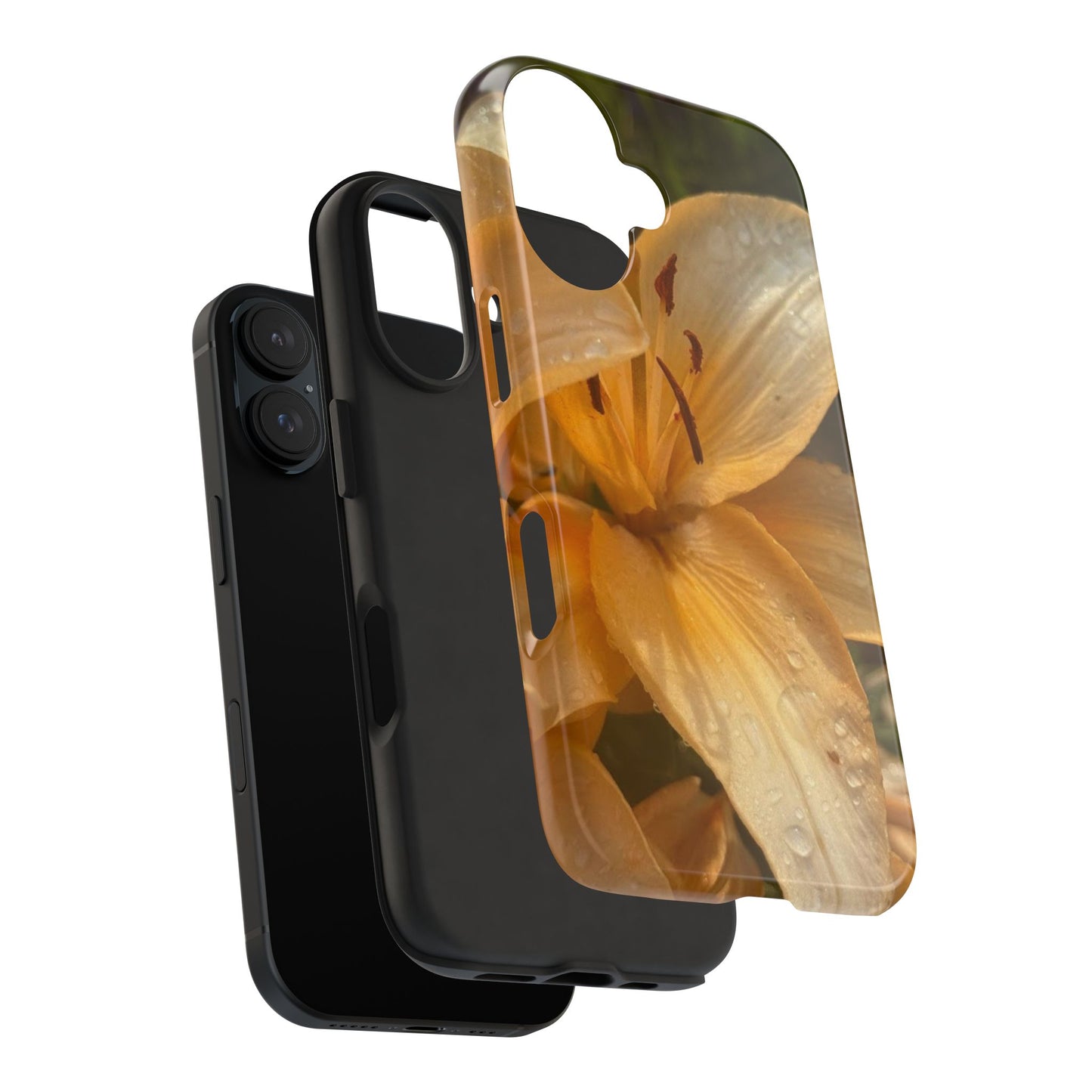 Flower Phone Case, Tough Phone Cases for Nature Lovers, Floral Phone Cover, Echinacea Floral Design, Gift for Plant Lovers