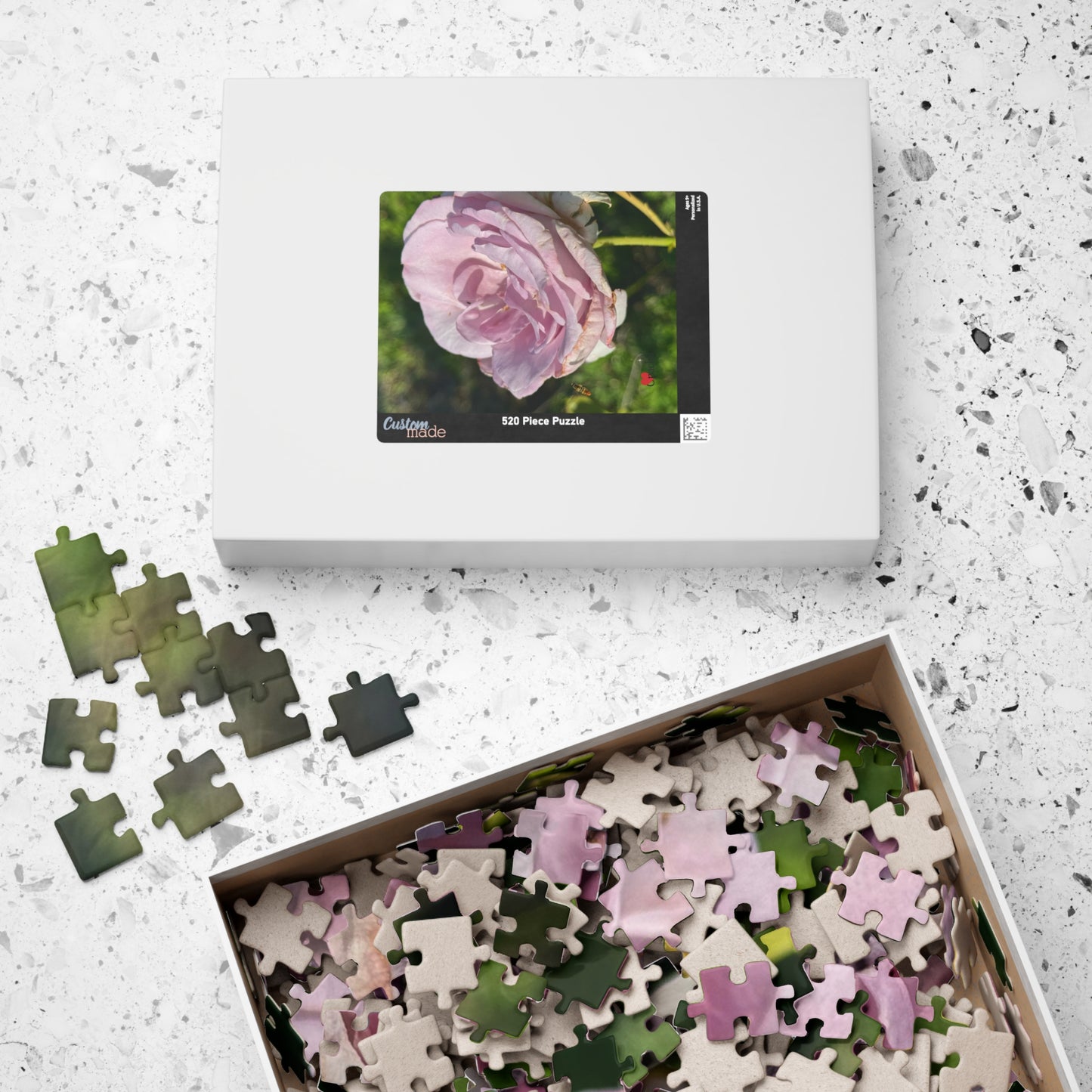 Rose Blossom Puzzle - Stunning Floral Artwork (110, 252, 520, 1014-piece)