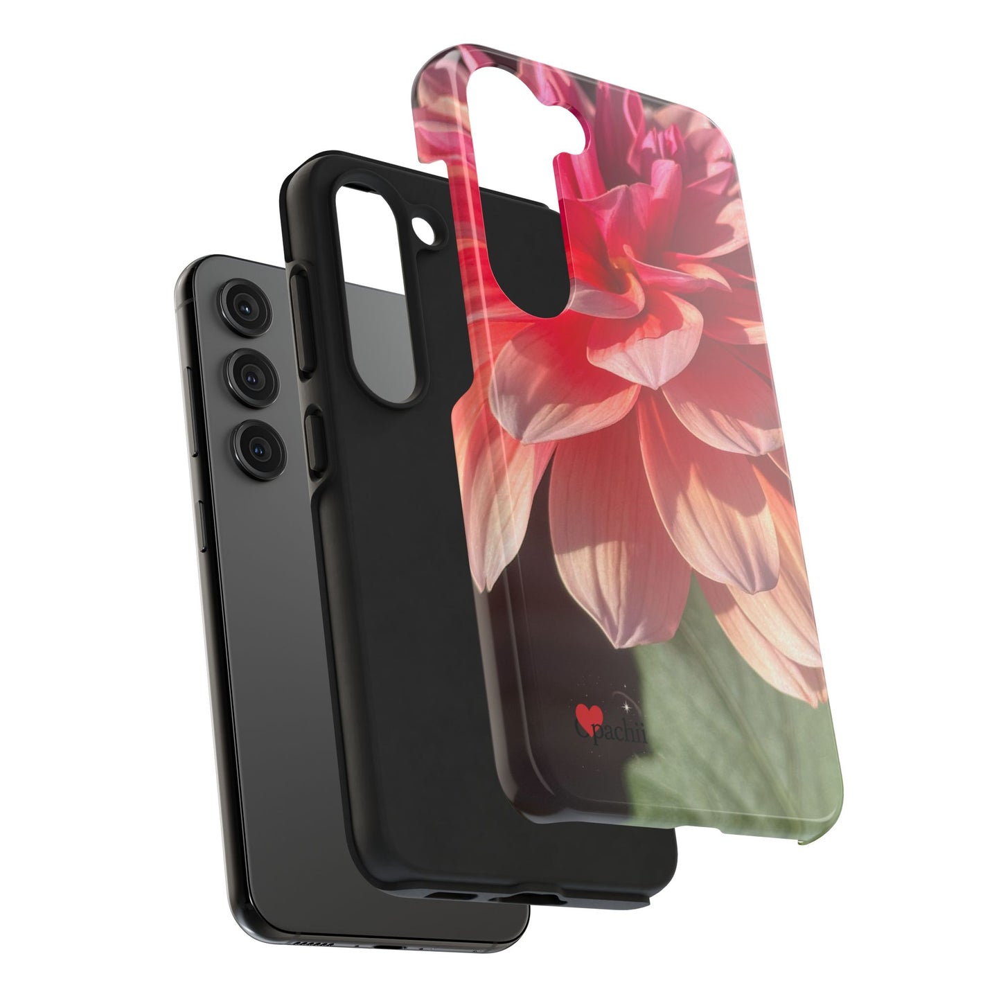 Flower Phone Case, Tough Phone Cases for Nature Lovers, Floral Phone Cover, Echinacea Floral Design, Gift for Plant Lovers