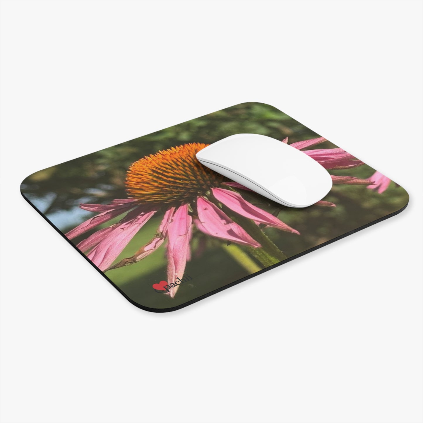 Floral Mouse Pad | Nature Desk Accessory, Flower Office Gift, Spring Decor, Ergonomic Mousepad, Floral Home Office Must-Have