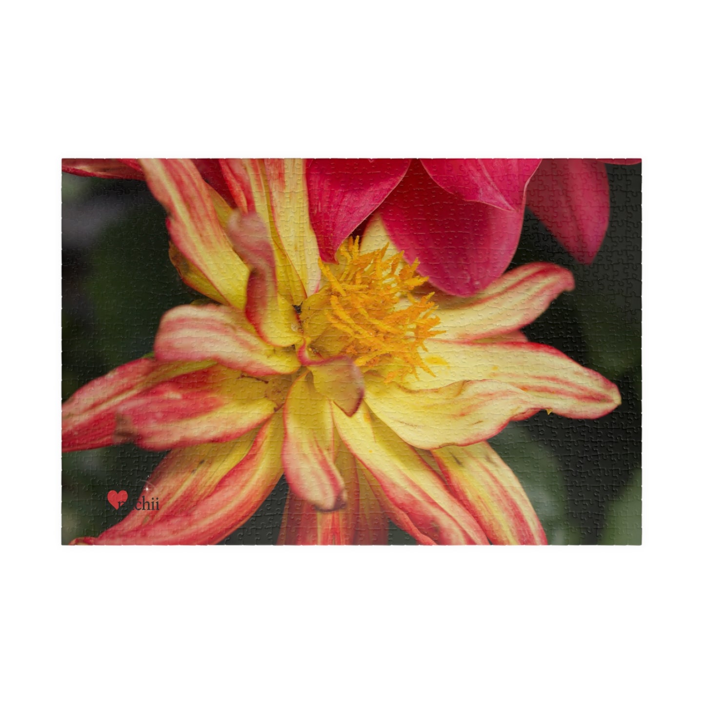 Floral Themed Puzzle - Jigsaw for Relaxation and Fun