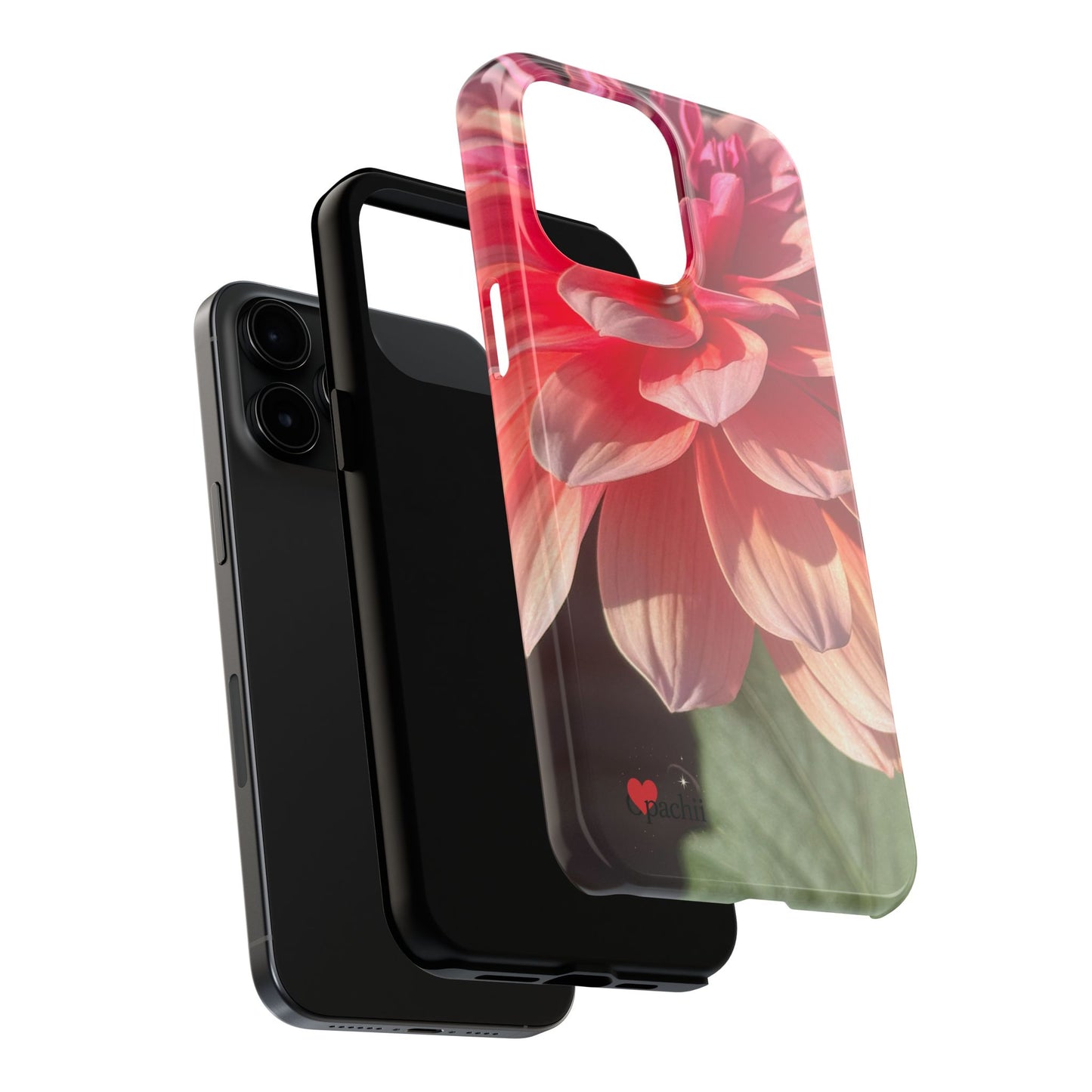 Flower Phone Case, Tough Phone Cases for Nature Lovers, Floral Phone Cover, Echinacea Floral Design, Gift for Plant Lovers