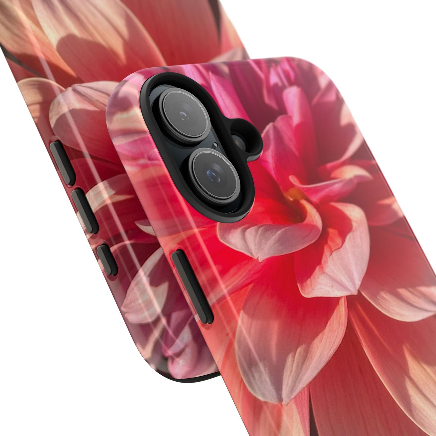 Flower Phone Case, Tough Phone Cases for Nature Lovers, Floral Phone Cover, Echinacea Floral Design, Gift for Plant Lovers