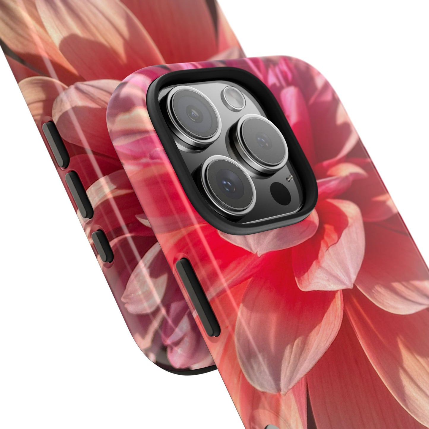 Flower Phone Case, Tough Phone Cases for Nature Lovers, Floral Phone Cover, Echinacea Floral Design, Gift for Plant Lovers