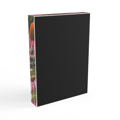 Inspirational Photo Block, Motivational Desk Art, Home Decor, Floral Inspirational Gift, Positive Affirmation Display