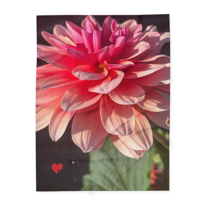 Vibrant Floral Arctic Fleece Blanket | Cozy Throw, Home Decor, Gift for Her, Picnic Blanket, Nature Lover's Accessory