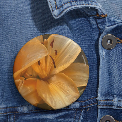 Floral Pin Buttons, Personalized Accessories, Cute Gifts, Fun Party Favors, Floral Art Pins, Unique Collectibles
