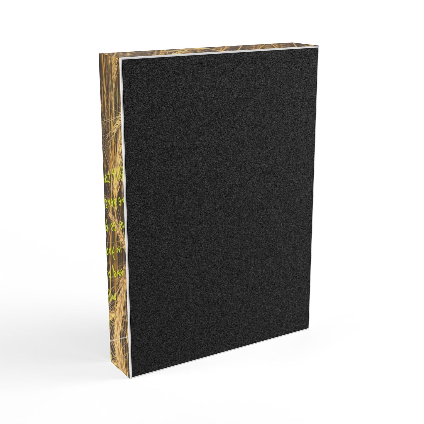 Inspirational Photo Block, Motivational Desk Art, Home Decor, Floral Inspirational Gift, Positive Affirmation Display