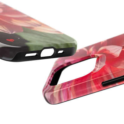 Flower Phone Case, Tough Phone Cases for Nature Lovers, Floral Phone Cover, Echinacea Floral Design, Gift for Plant Lovers