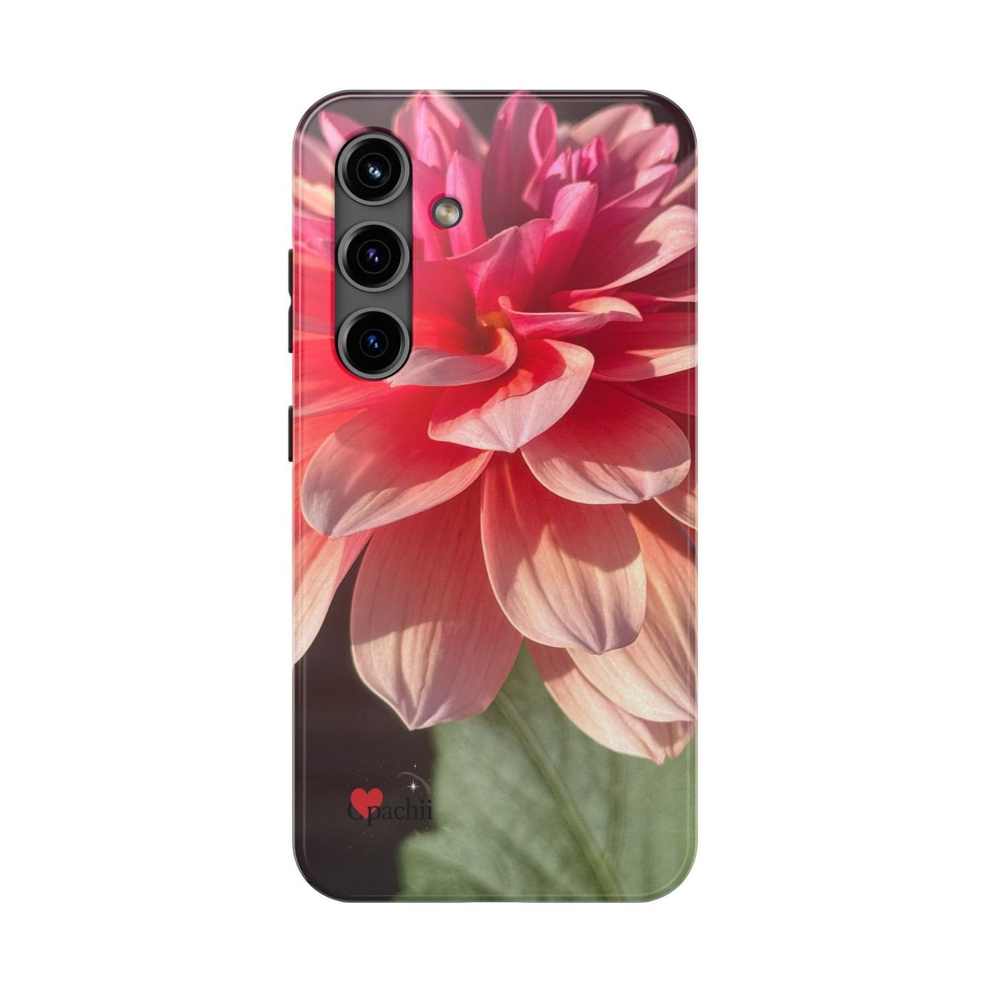 Flower Phone Case, Tough Phone Cases for Nature Lovers, Floral Phone Cover, Echinacea Floral Design, Gift for Plant Lovers
