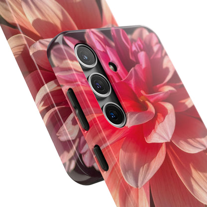 Flower Phone Case, Tough Phone Cases for Nature Lovers, Floral Phone Cover, Echinacea Floral Design, Gift for Plant Lovers