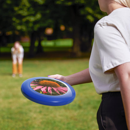 Floral Frisbee with Nature Design - Perfect for Outdoor Fun, Gifts for Friends, Summer Activities, Garden Parties, Recreational Play