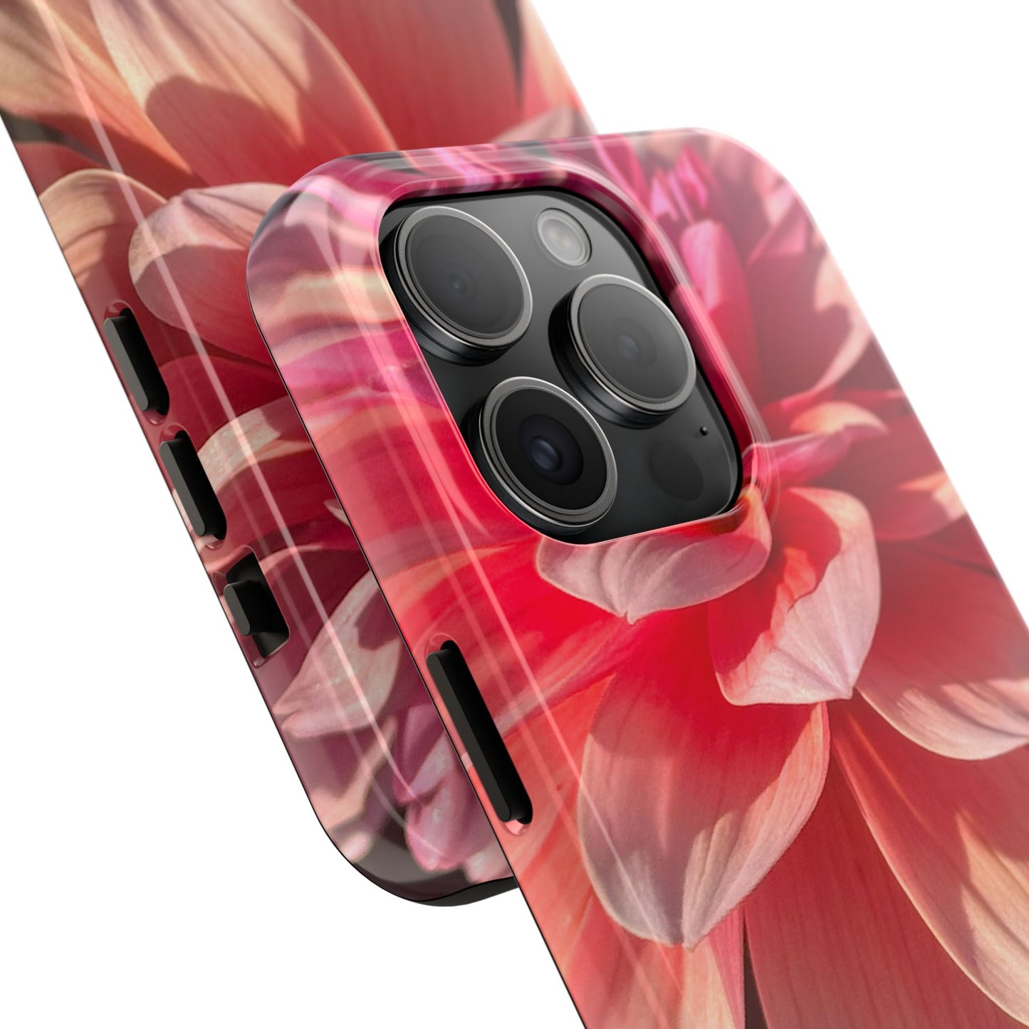 Flower Phone Case, Tough Phone Cases for Nature Lovers, Floral Phone Cover, Echinacea Floral Design, Gift for Plant Lovers