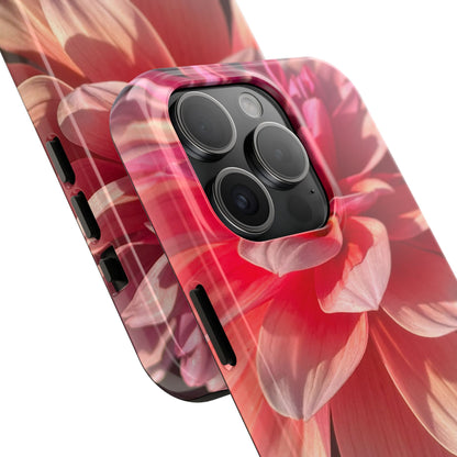 Flower Phone Case, Tough Phone Cases for Nature Lovers, Floral Phone Cover, Echinacea Floral Design, Gift for Plant Lovers