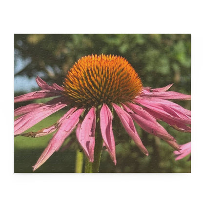 Flower Puzzle with Vibrant Echinacea Design, 120, 252, 500-Piece Jigsaw, Nature Lover Gift, Home Decor, Relaxation Activity, Artsy [...]