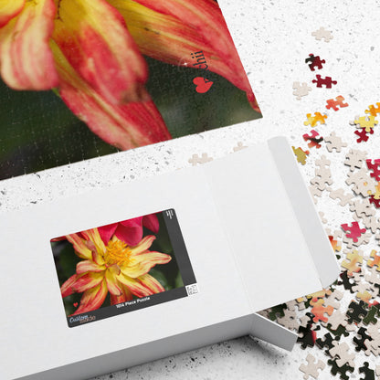 Floral Themed Puzzle - Jigsaw for Relaxation and Fun