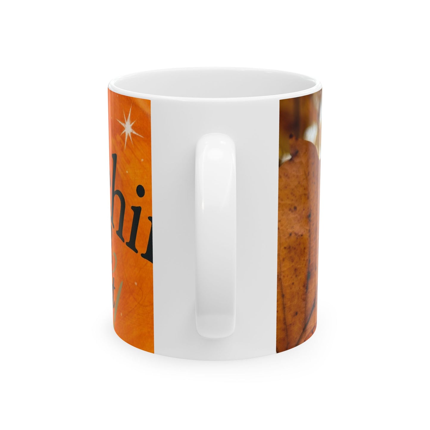 🍁Golden Pause Ceramic Mug