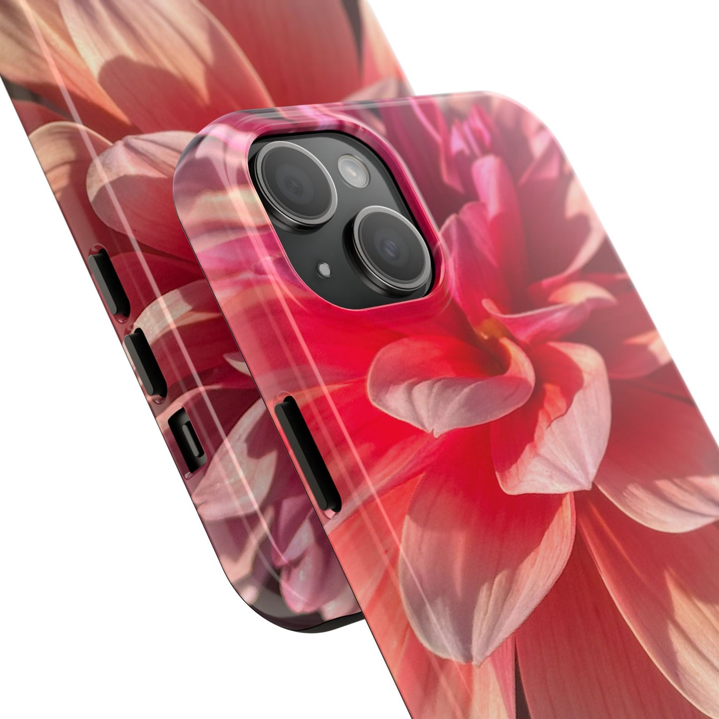 Flower Phone Case, Tough Phone Cases for Nature Lovers, Floral Phone Cover, Echinacea Floral Design, Gift for Plant Lovers