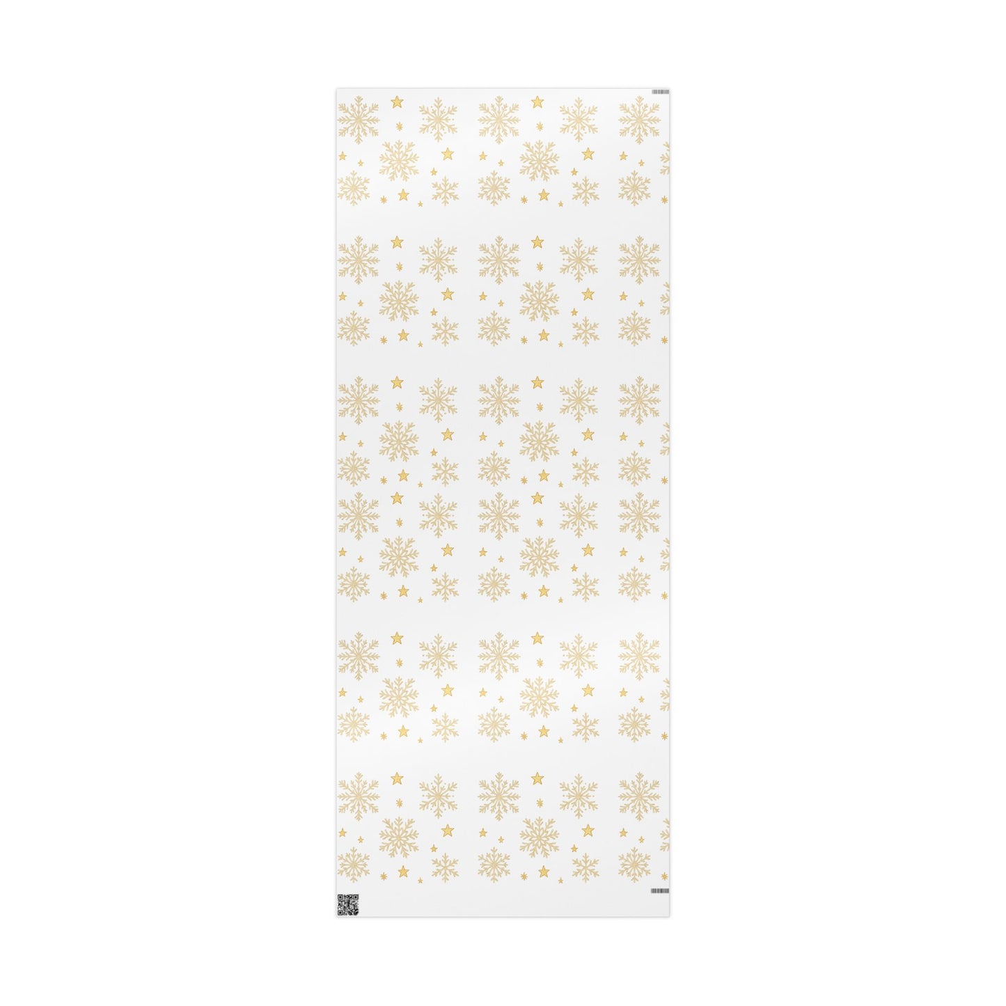 Elegant Snowflake Wrapping Paper - Perfect for Winter Celebrations