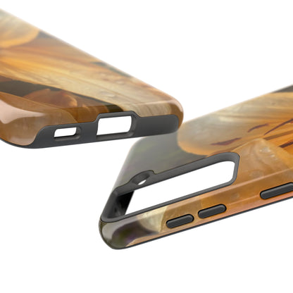 Flower Phone Case, Tough Phone Cases for Nature Lovers, Floral Phone Cover, Echinacea Floral Design, Gift for Plant Lovers