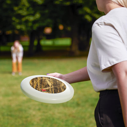 Floral Frisbee with Nature Design - Perfect for Outdoor Fun, Gifts for Friends, Summer Activities, Garden Parties, Recreational Play