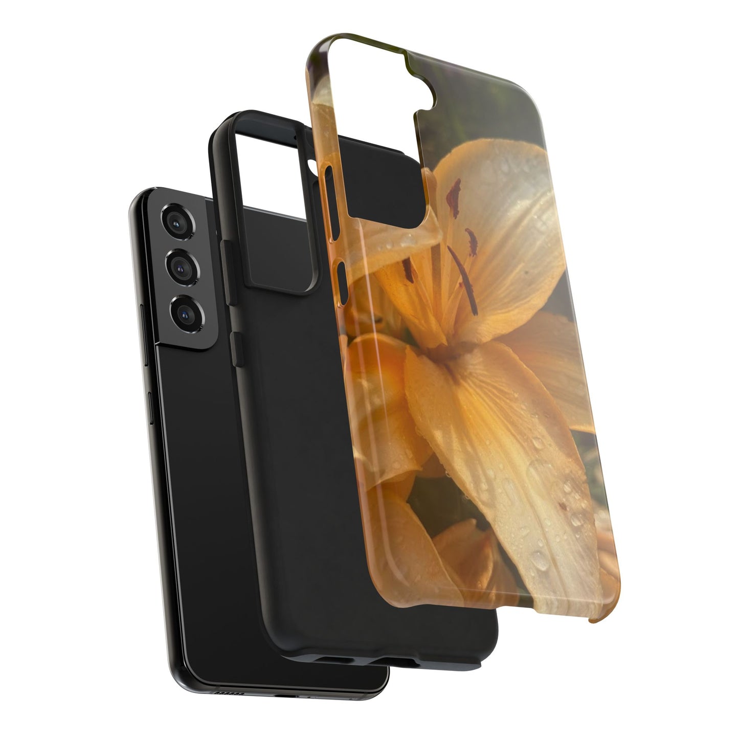 Flower Phone Case, Tough Phone Cases for Nature Lovers, Floral Phone Cover, Echinacea Floral Design, Gift for Plant Lovers