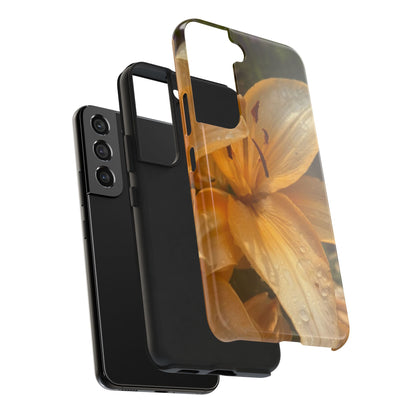 Flower Phone Case, Tough Phone Cases for Nature Lovers, Floral Phone Cover, Echinacea Floral Design, Gift for Plant Lovers