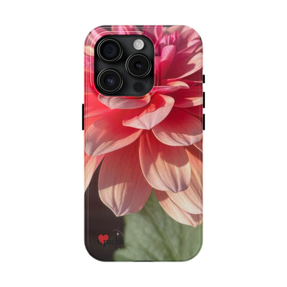 Flower Phone Case, Tough Phone Cases for Nature Lovers, Floral Phone Cover, Echinacea Floral Design, Gift for Plant Lovers