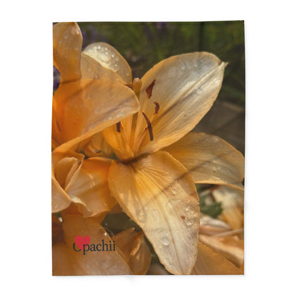 Vibrant Floral Arctic Fleece Blanket | Cozy Throw, Home Decor, Gift for Her, Picnic Blanket, Nature Lover's Accessory