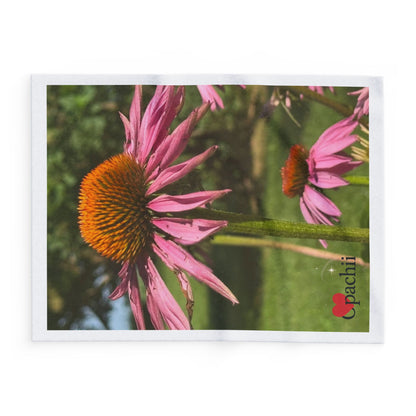 Vibrant Floral Arctic Fleece Blanket | Cozy Throw, Home Decor, Gift for Her, Picnic Blanket, Nature Lover's Accessory