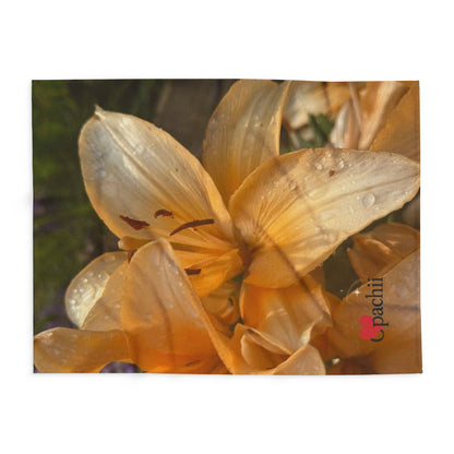 Vibrant Floral Arctic Fleece Blanket | Cozy Throw, Home Decor, Gift for Her, Picnic Blanket, Nature Lover's Accessory