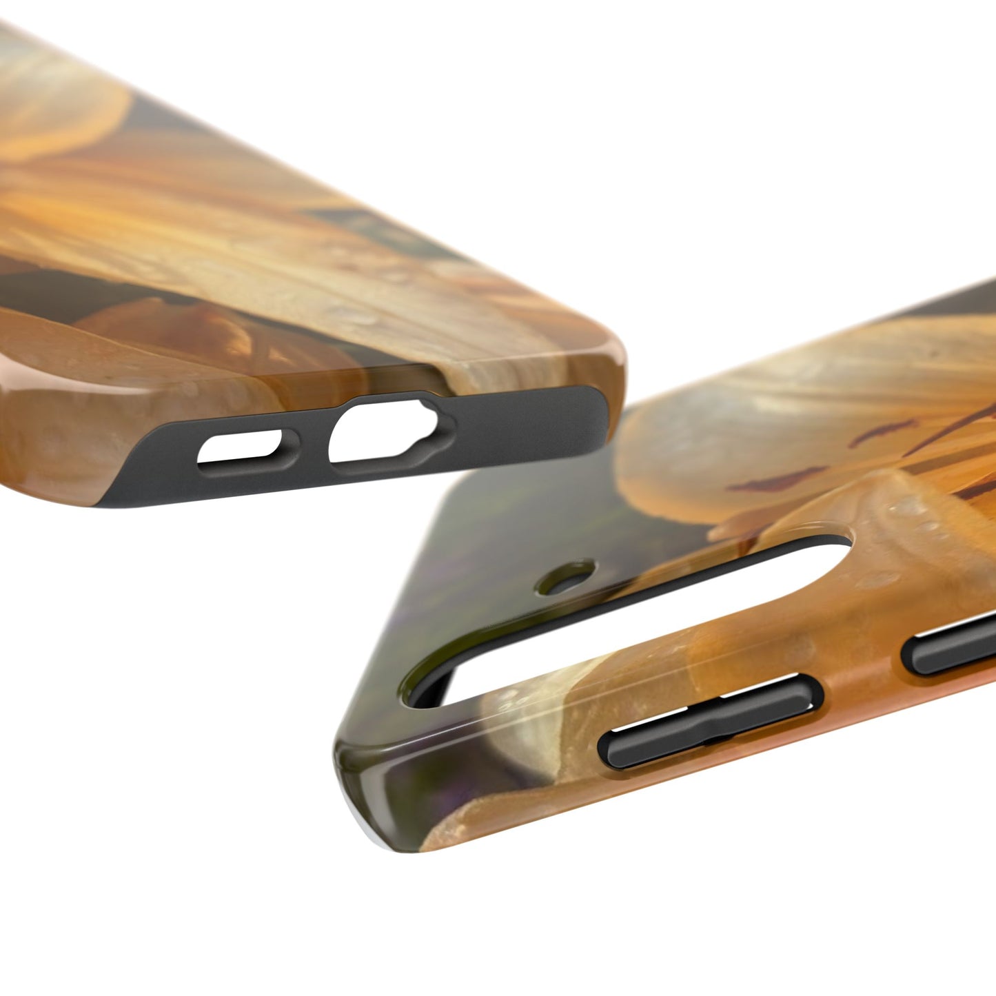 Flower Phone Case, Tough Phone Cases for Nature Lovers, Floral Phone Cover, Echinacea Floral Design, Gift for Plant Lovers