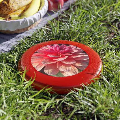 Floral Frisbee with Nature Design - Perfect for Outdoor Fun, Gifts for Friends, Summer Activities, Garden Parties, Recreational Play