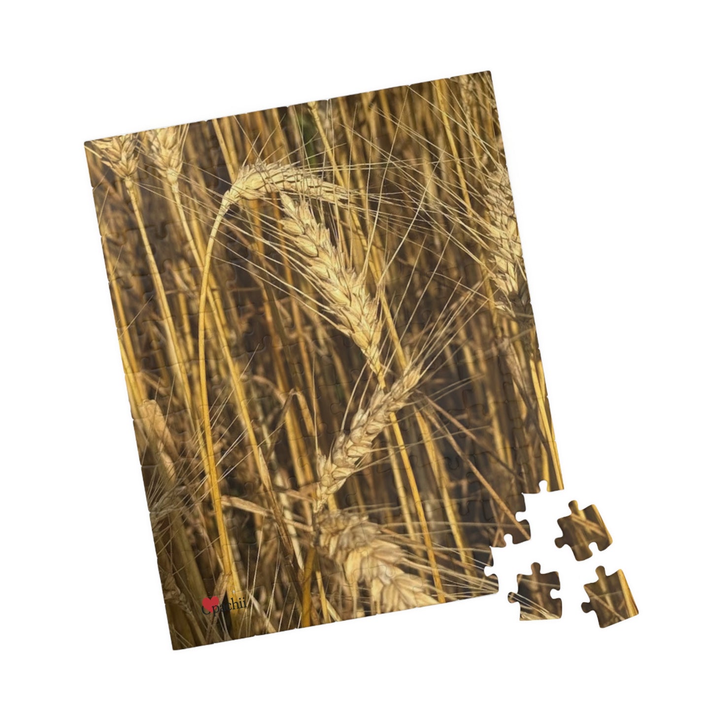 Wheat Field Puzzle - Nature Scene for Relaxation and Family Fun
