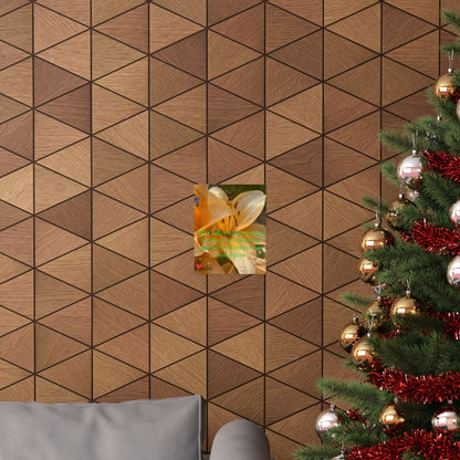 Copy of Inspirational Floral Poster, Motivational Wall Art, Positive Quote Decor, Self-Belief Print, Mindfulness Home Decoration